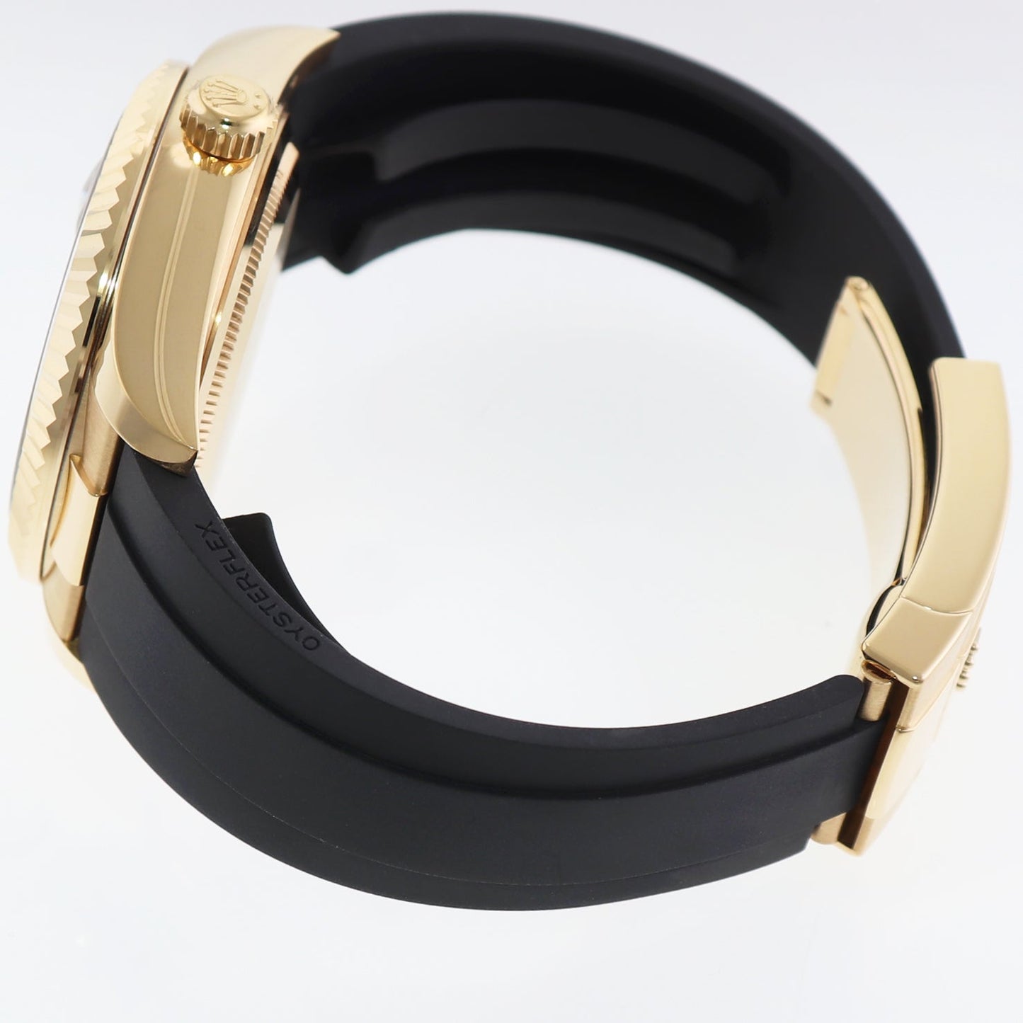 2024 NEW PAPERS Rolex Sky-Dweller Yellow Gold Black Oysterflex 336238 Watch Box