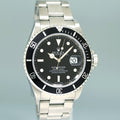 2002 PAPERS Rolex Submariner Date 16610 Steel Pre-Ceramic Black 40mm Watch Box