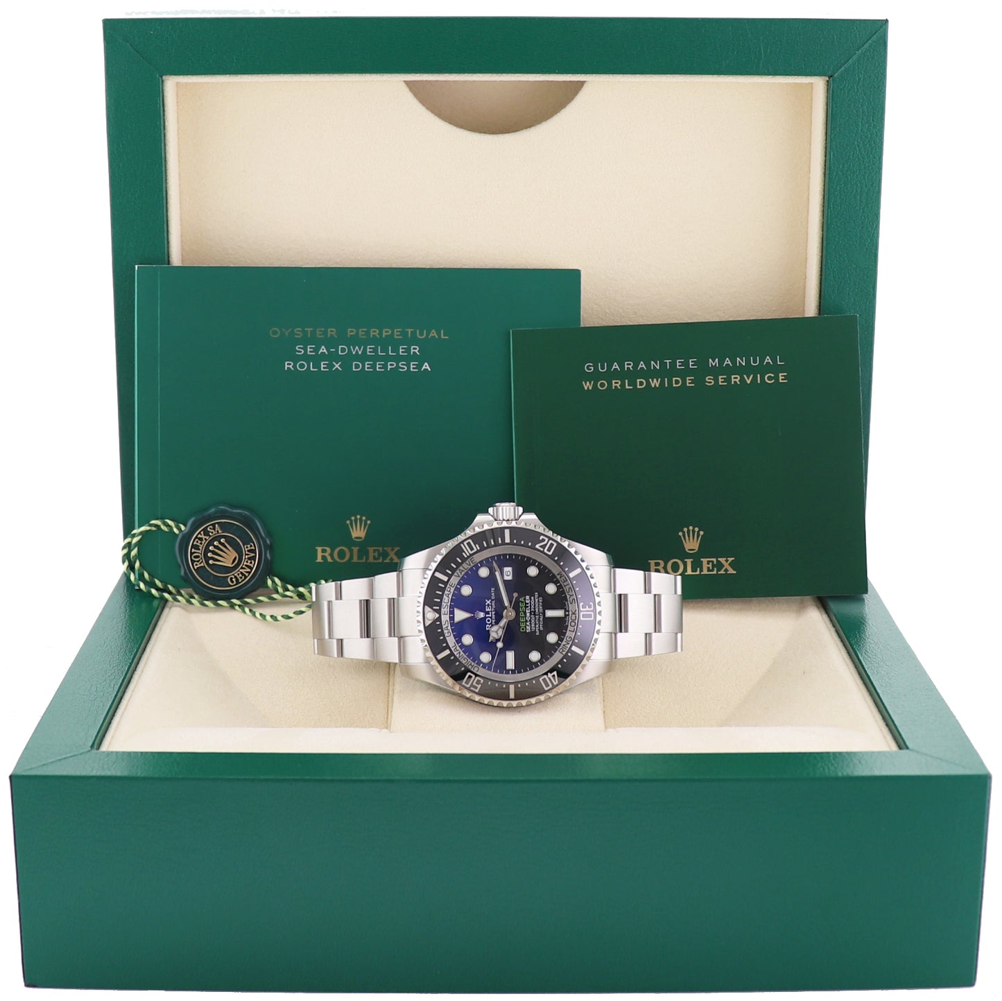 2022 MINT Rolex Dweller Deepsea James Cameron Blue Black 126660 44mm Watch Box