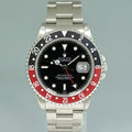 1999 Rolex GMT-Master II 2 Coke Red Steel 16710 40mm Watch Box