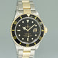 MINT 2008 PAPERS Rolex Submariner 16613 Gold Steel Two Tone Gold Black Watch Box