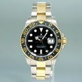 2014 RSC Papers 116713 Rolex GMT-Master II 2 Ceramic Black Two Tone Steel Gold Watch