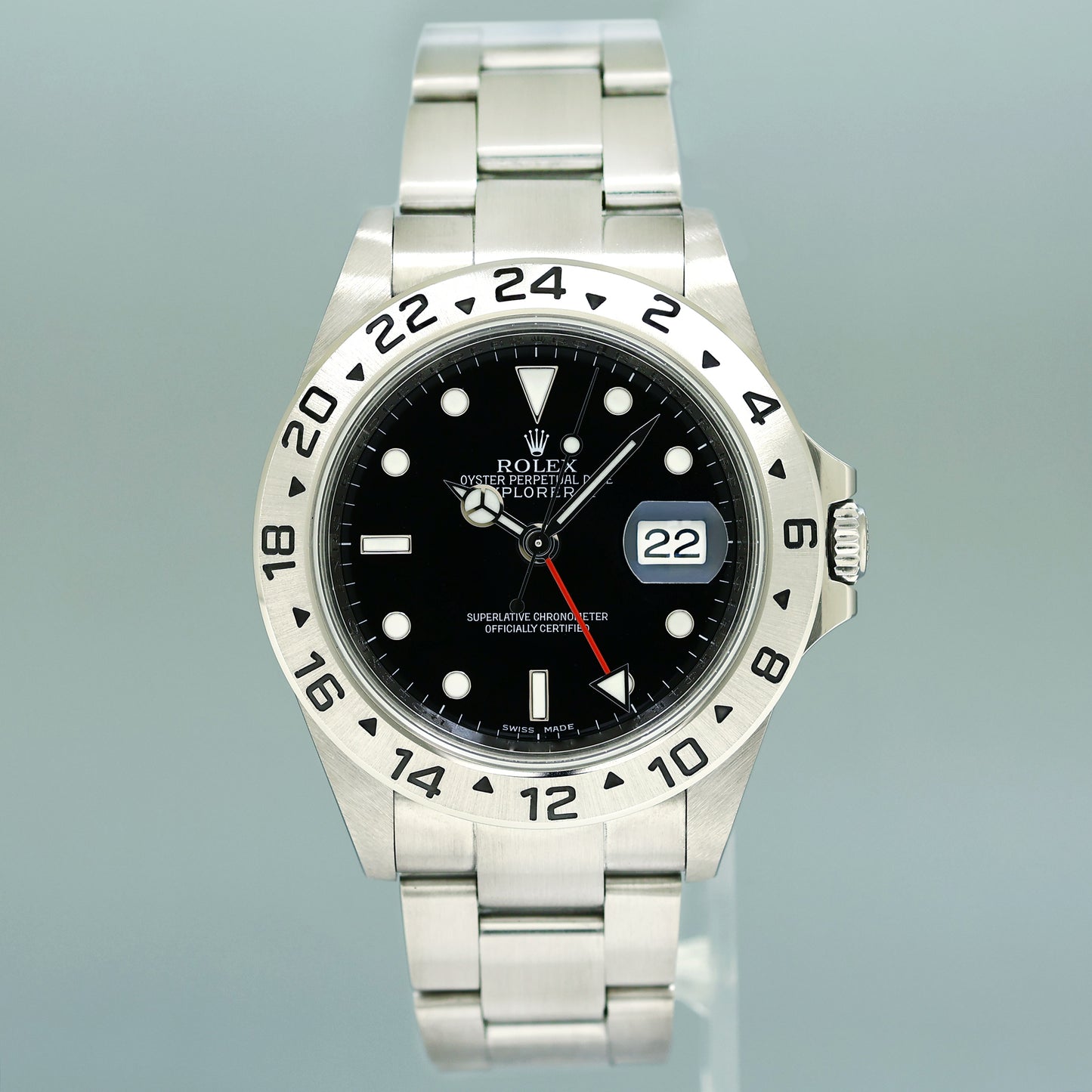 MINT 2008 PAPERS Rolex 16570 Black Steel 3186 Movement Explorer 40mm Watch Box