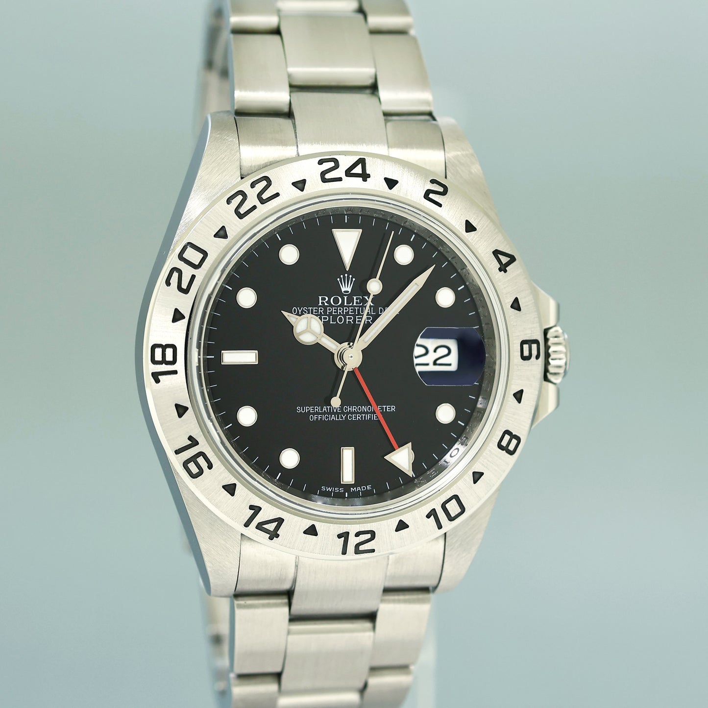 MINT 2008 PAPERS Rolex 16570 Black Steel 3186 Movement Explorer 40mm Watch Box