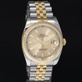 2015 MINT Rolex DateJust Jubilee Two Tone Gold Champagne 116233 Watch Box