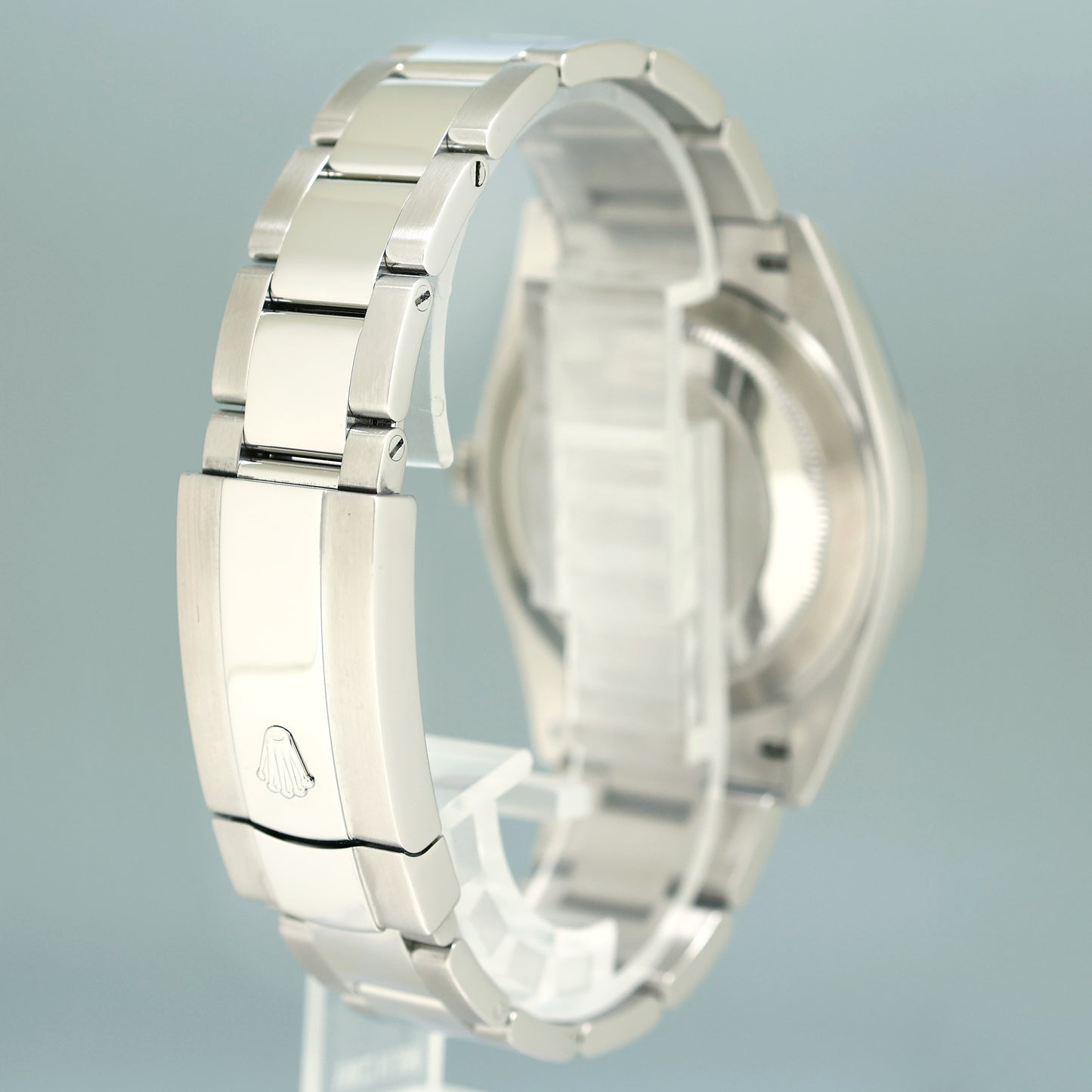 MINT Rolex DateJust 41 126334 Oyster Rhodium Diamond White Gold Fluted Watch