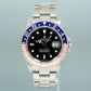 PATINA FADED BEZEL Rolex 16700 GMT-Master Pepsi Blue Red 40mm Tritium Steel 16700 Watch Box