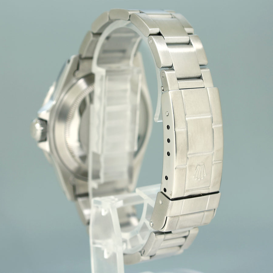 MINT Rolex Submariner Date Tritium 16610 Steel Black 40mm Oyster Watch Box