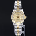 MINT Ladies Rolex DateJust 69173 Two Tone Diamond Gold Jubilee 26mm Watch