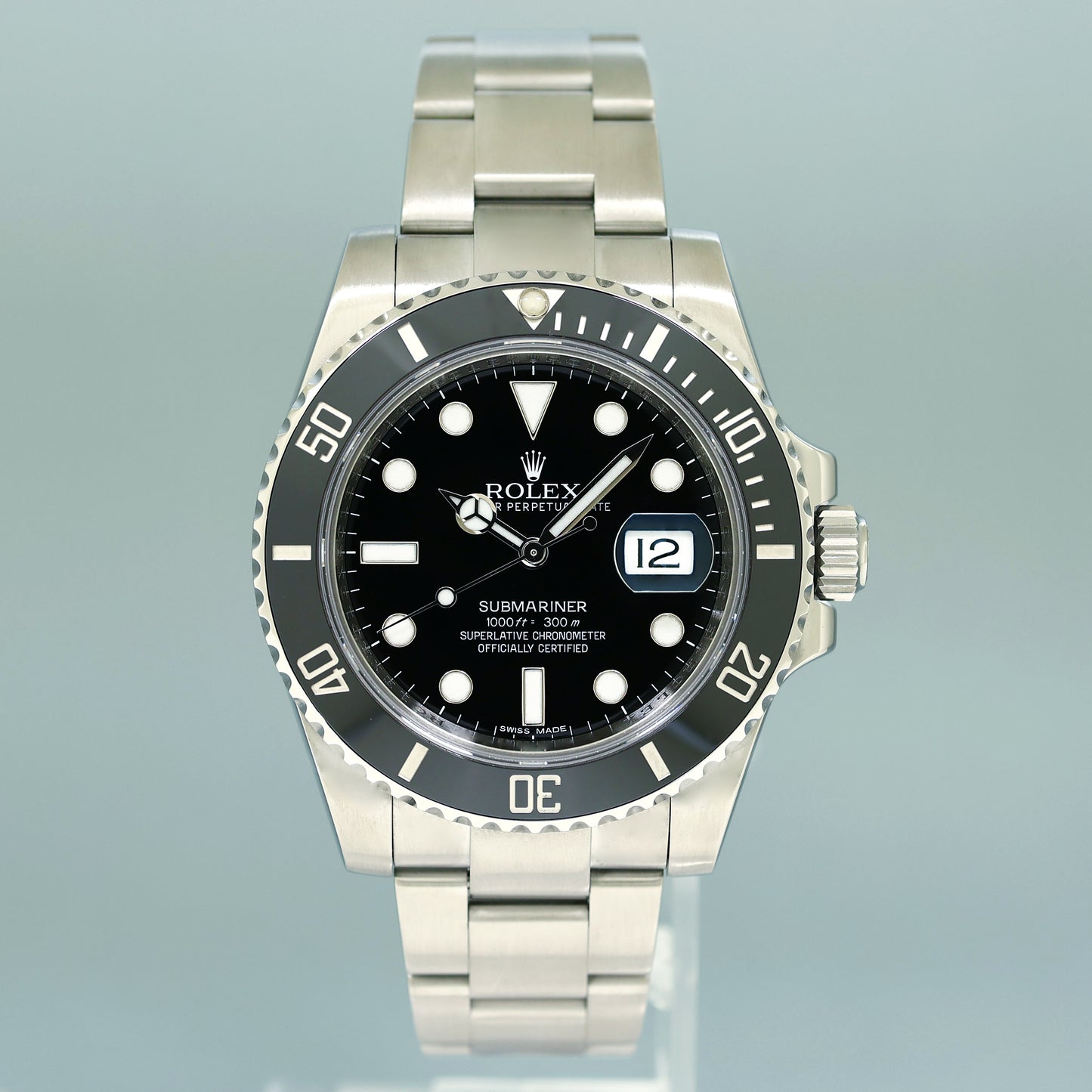 2024 CPO PAPERS Rolex Submariner Date 116610 Steel Black Dial Ceramic Watch Box