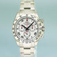 NEW STICKERS PAPERS Rolex Daytona 116509 Meteorite Roman White Gold Chrono Watch