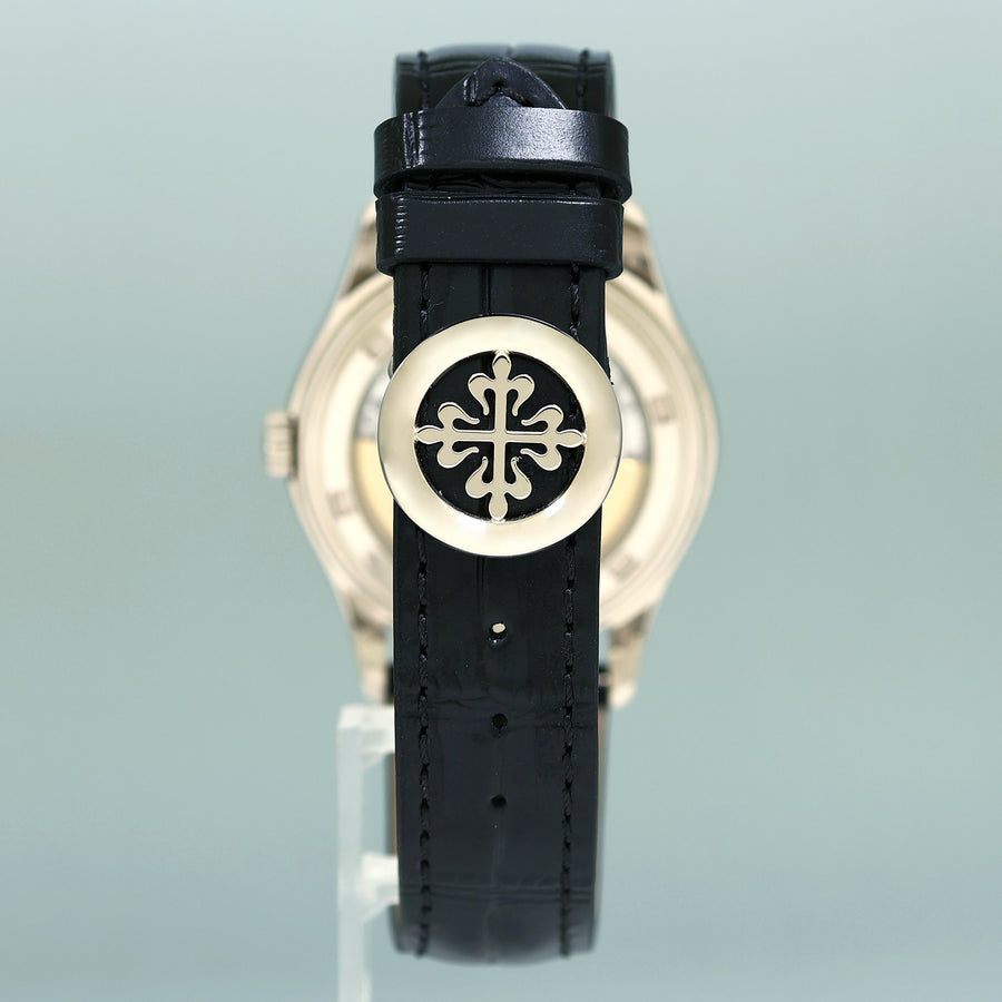 MINT Tiffany Grey Dial Patek Philippe 5146G White Gold Annual Calendar 39mm Moon Watch