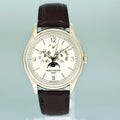 MINT 2011 PAPERS Patek Philippe 5146G White Gold Annual Calendar 39mm Moon Watch