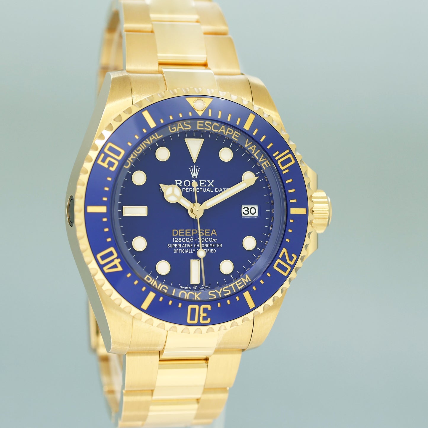 2025 NEW PAPERS Rolex Sea-Dweller Deepsea 44mm Yellow Gold 136668 Watch Box