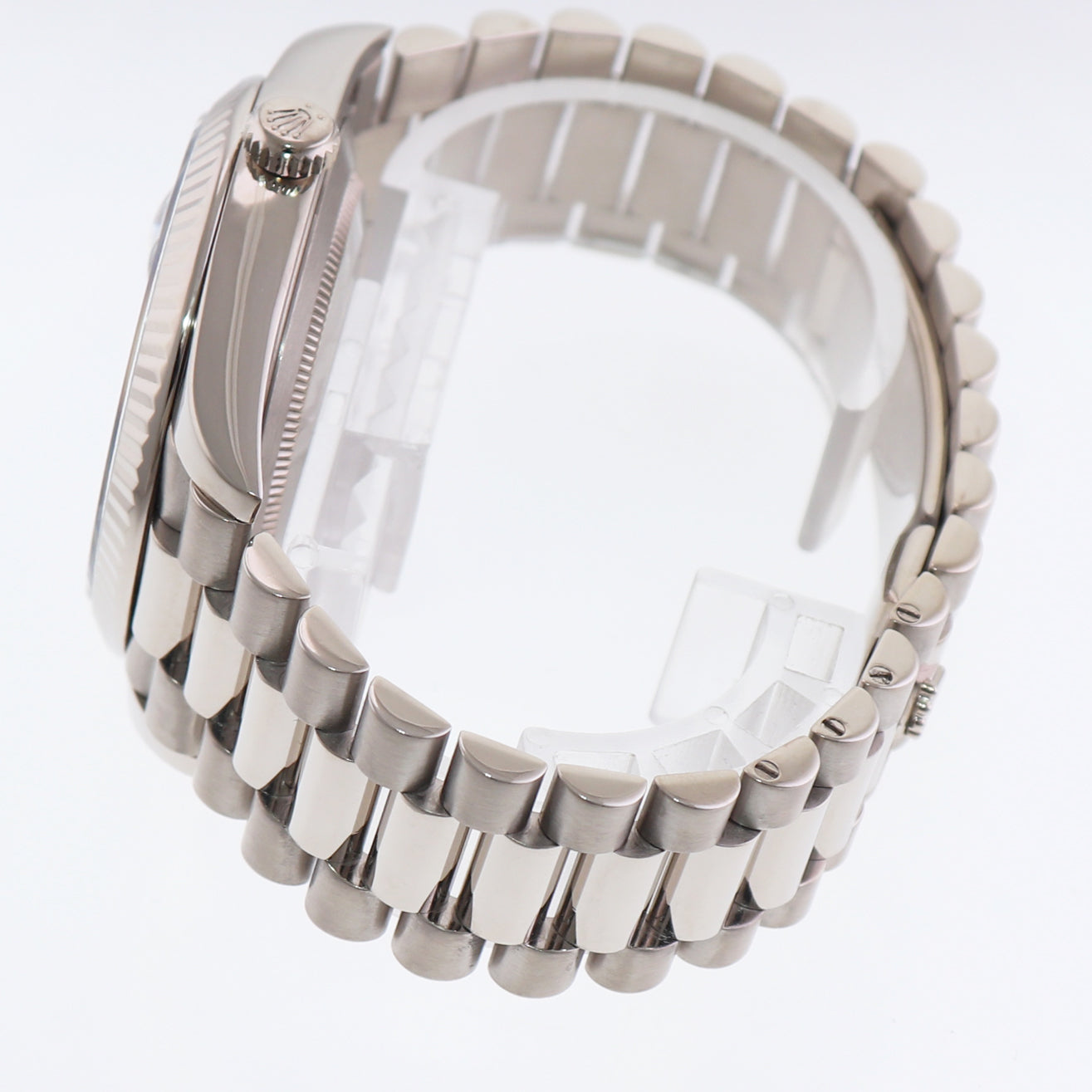 MINT 2020 Rolex Day Date 40mm White Gold President Blue Roman 228239 Watch Box