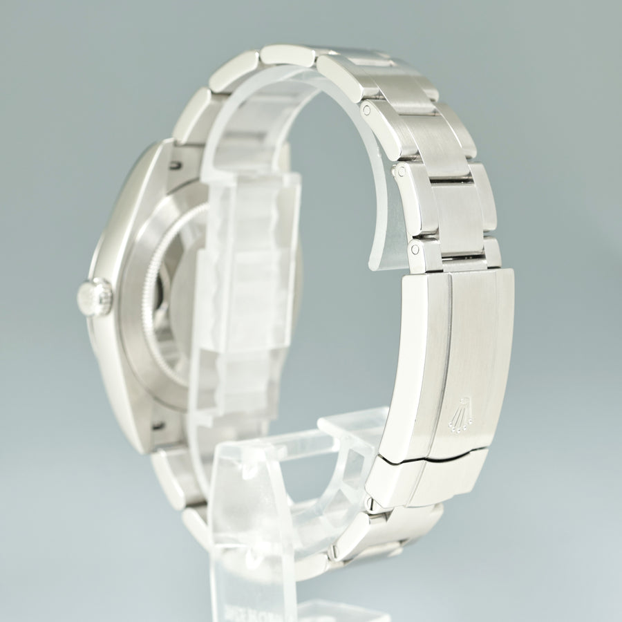 2024 NEW PAPERS Rolex Oyster Perpetual 41mm Silver Oyster 124300 Watch Box