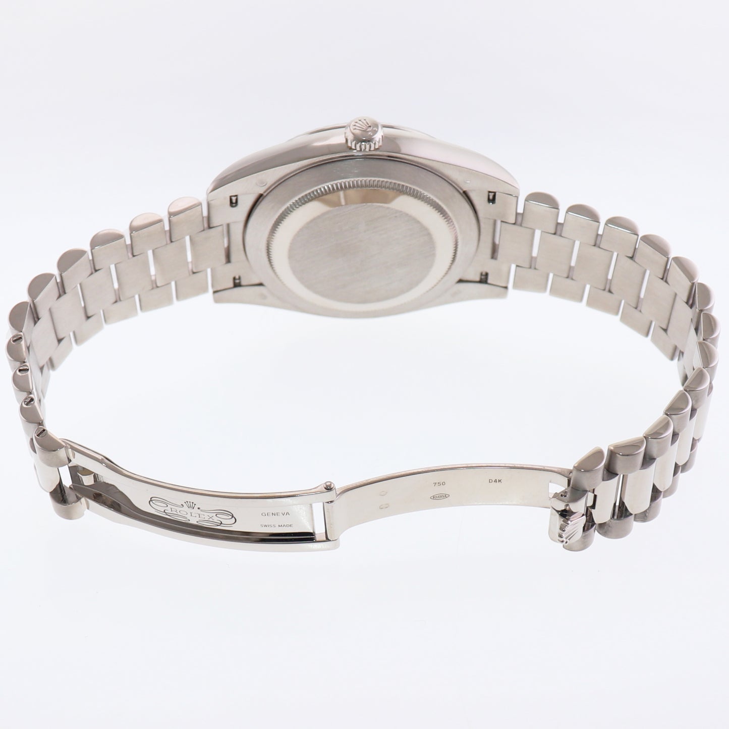 MINT 2020 Rolex Day Date 40mm White Gold President Blue Roman 228239 Watch Box