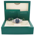 MINT 2020 Rolex Day Date 40mm White Gold President Blue Roman 228239 Watch Box