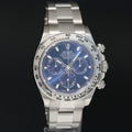 2019 MINT Rolex Daytona Blue Dial Chrono 116509 White Gold 40mm Watch Box