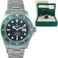 MINT 2024 Rolex Submariner 41mm GREEN KERMIT MK2 Starbucks 126610LV Watch Box
