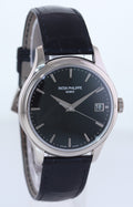 MINT Patek Philippe 5227G 39mm White Gold Black Dial Leather Watch Box