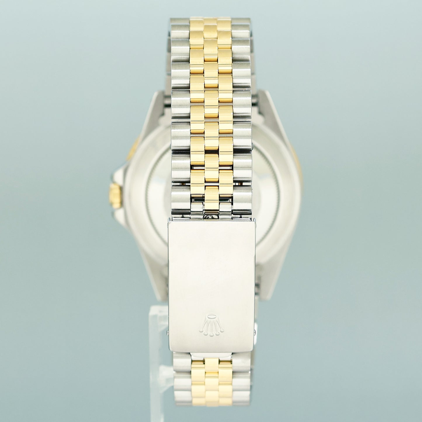 2023 RSC Papers Rolex GMT-Master II 2 16713 Two-Tone Yellow Jubilee Black Dial 40mm Watch Box
