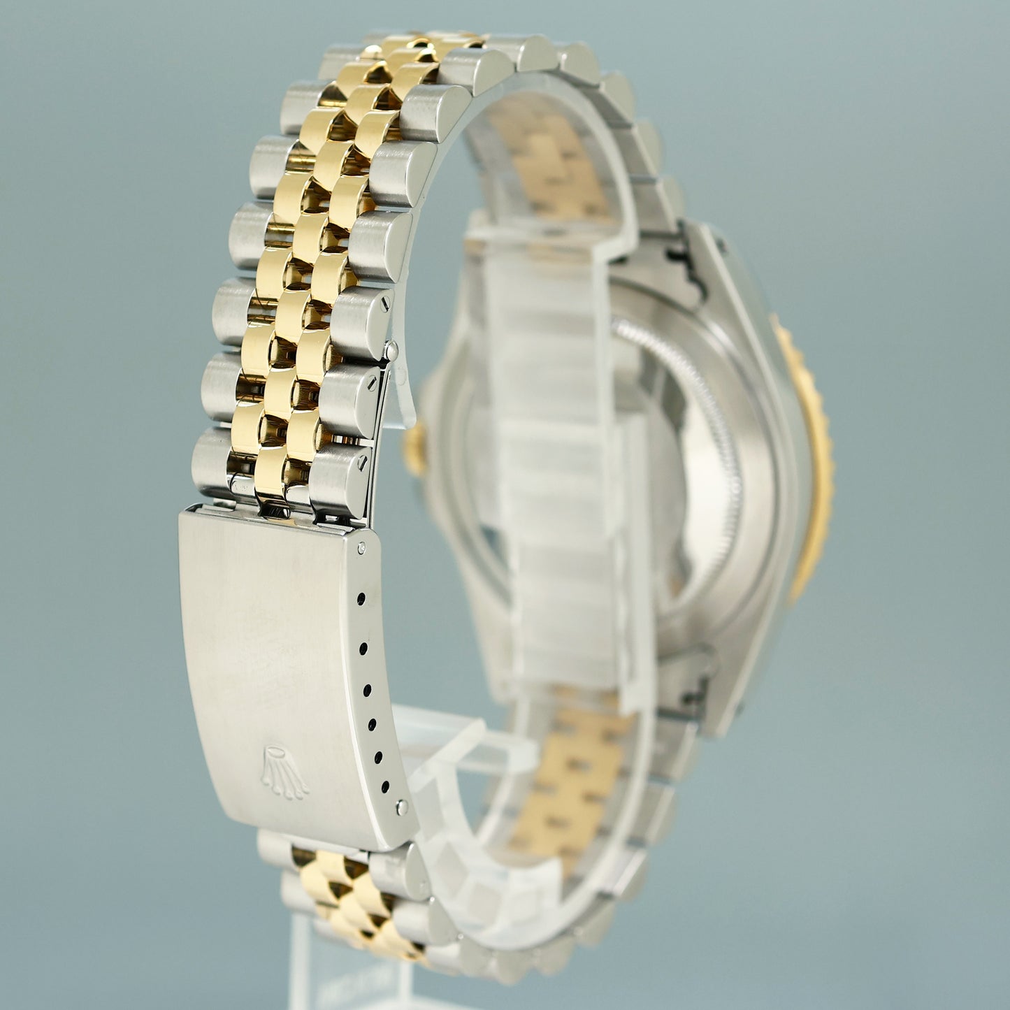 2023 RSC Papers Rolex GMT-Master II 2 16713 Two-Tone Yellow Jubilee Black Dial 40mm Watch Box