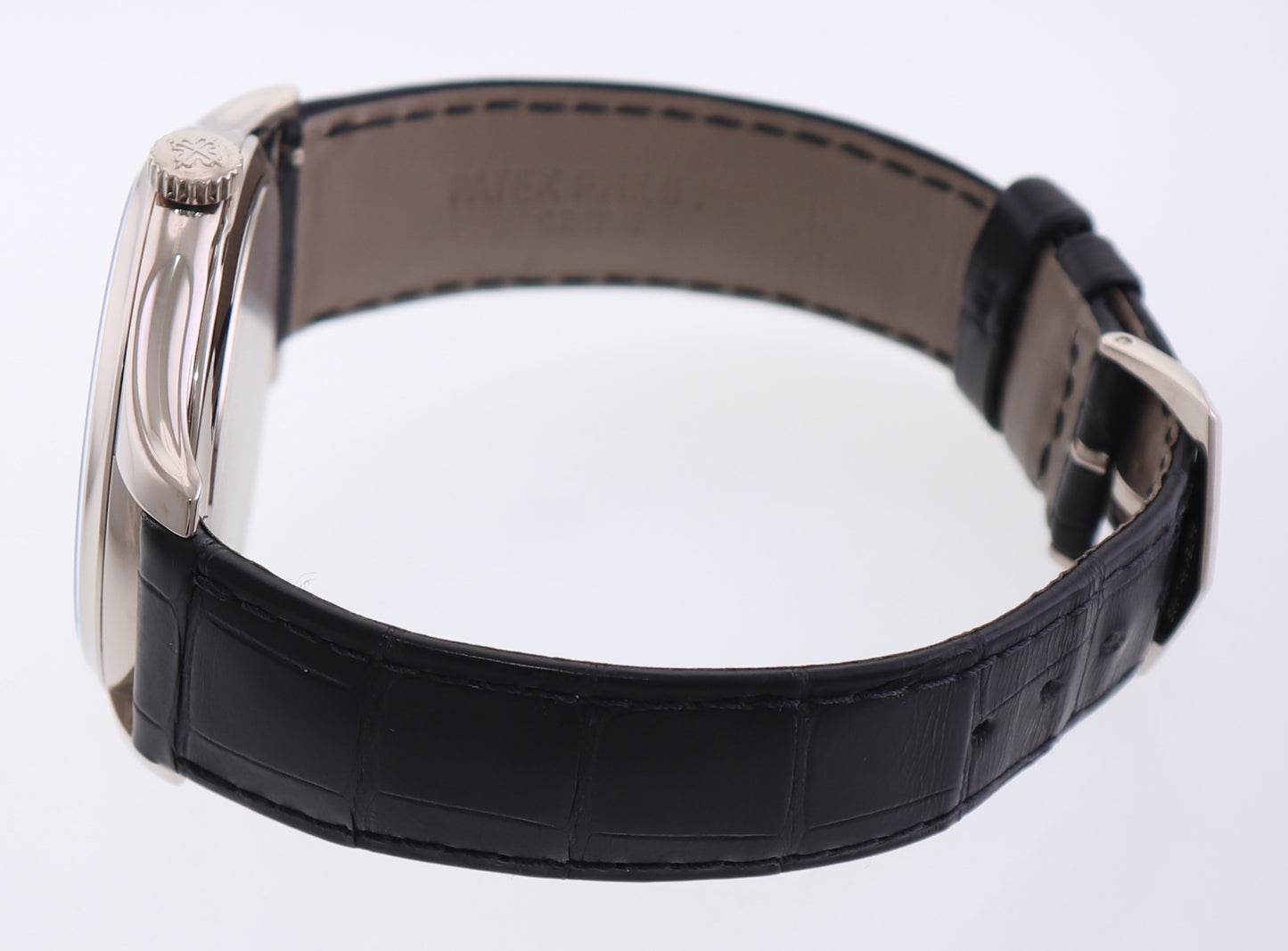 MINT Patek Philippe 5227G 39mm White Gold Black Dial Leather Watch Box