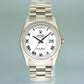 2004 MINT Rolex President Day Date White Roman 118239 White Gold Watch Box