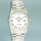 2004 MINT Rolex President Day Date White Roman 118239 White Gold Watch Box