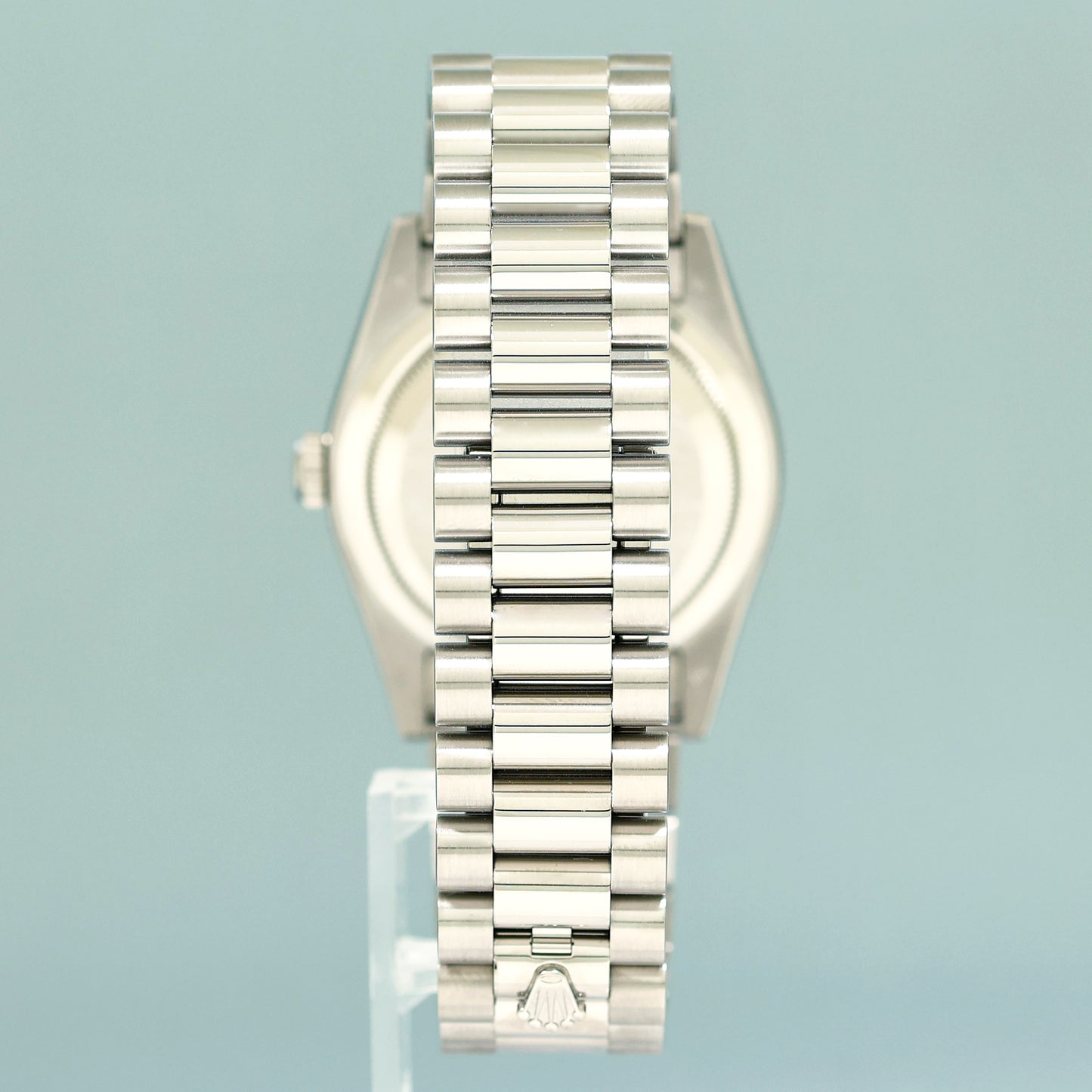2004 MINT Rolex President Day Date White Roman 118239 White Gold Watch Box