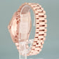 2023 MINT Rolex President 40mm Rose Gold White Roman 228235 Watch Box