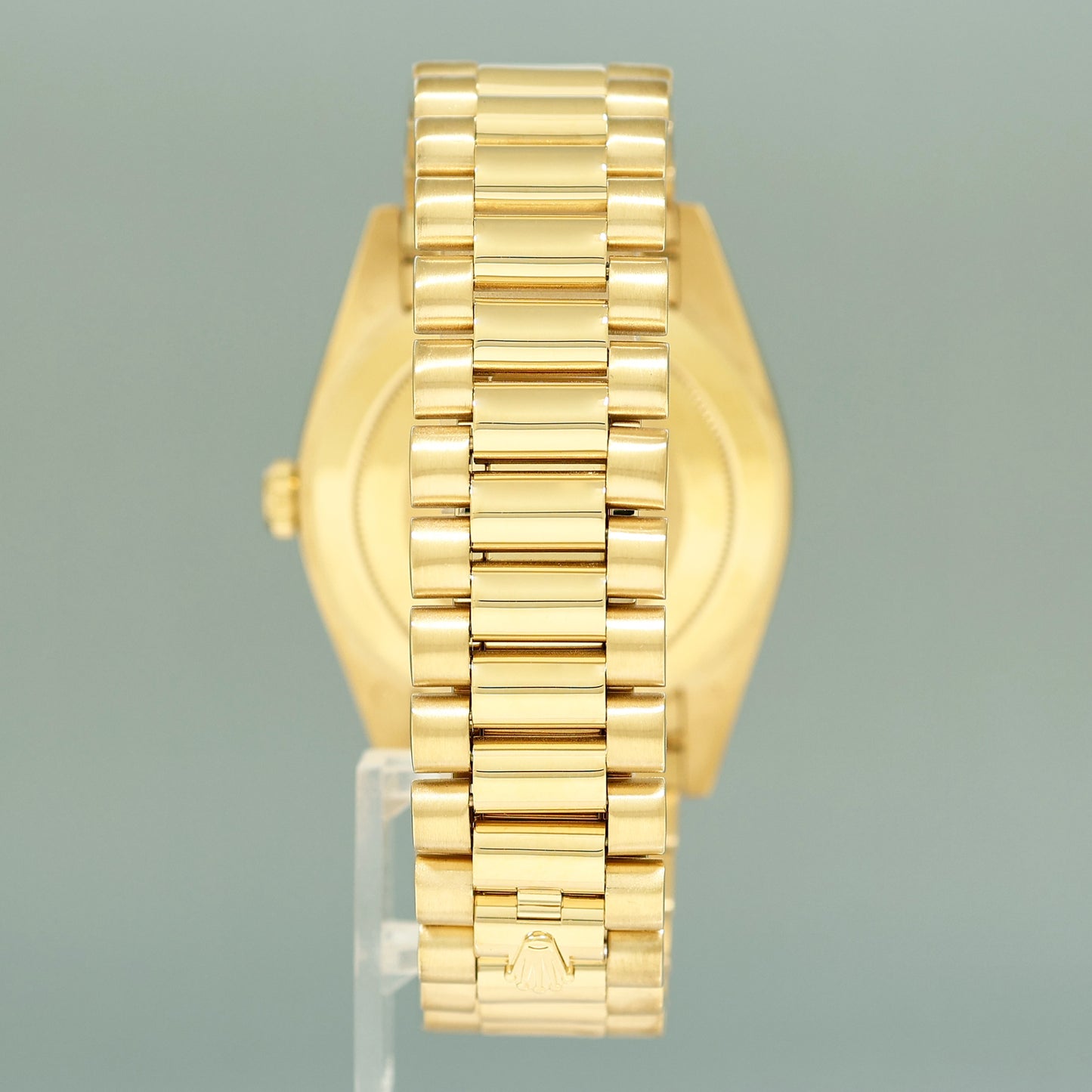 2021 PAPERS Rolex Day-Date 40 President 228238 Champagne Roman Yellow Gold Watch