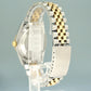 MINT Rolex DateJust 36mm Mother of Pearl Roman 16233 Two Tone Steel Jubilee Watch Box