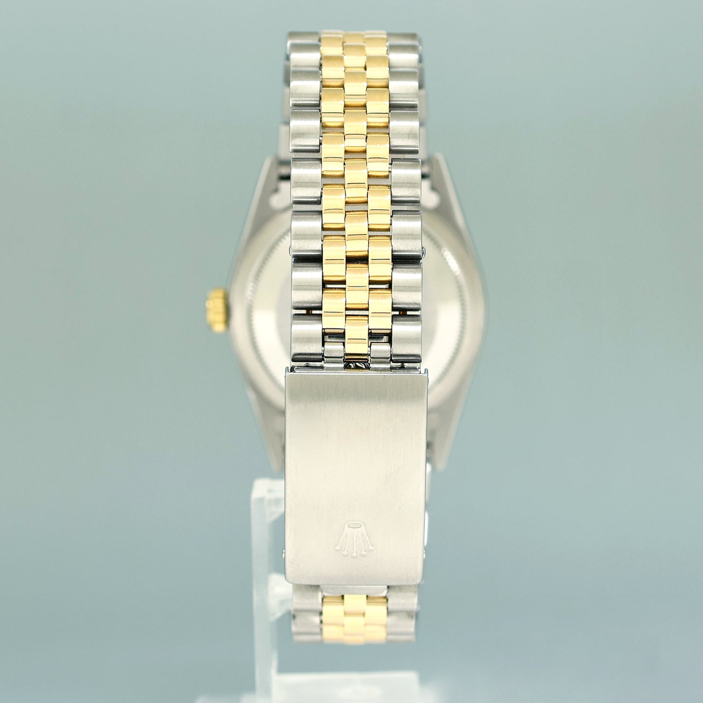 MINT Rolex DateJust 36mm Mother of Pearl Roman 16233 Two Tone Steel Jubilee Watch Box