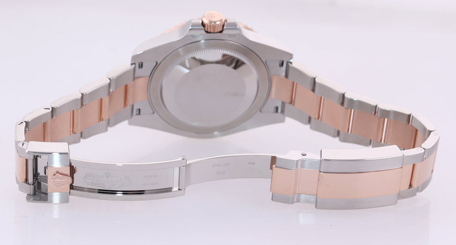 2023 NEW PAPERS Rolex GMT Master 2 II Root Beer Rose Gold 126711 CHNR Watch Box