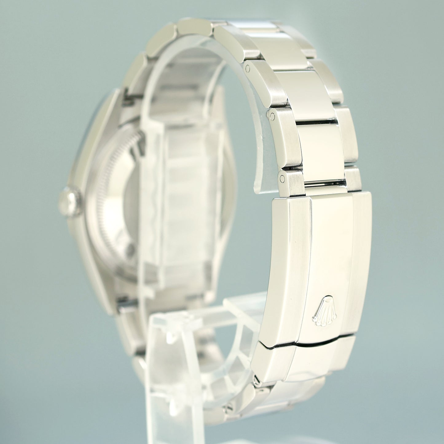 2022 MINT Rolex DateJust 36mm Wimbledon Stick 126234 Steel Oyster White Gold Watch