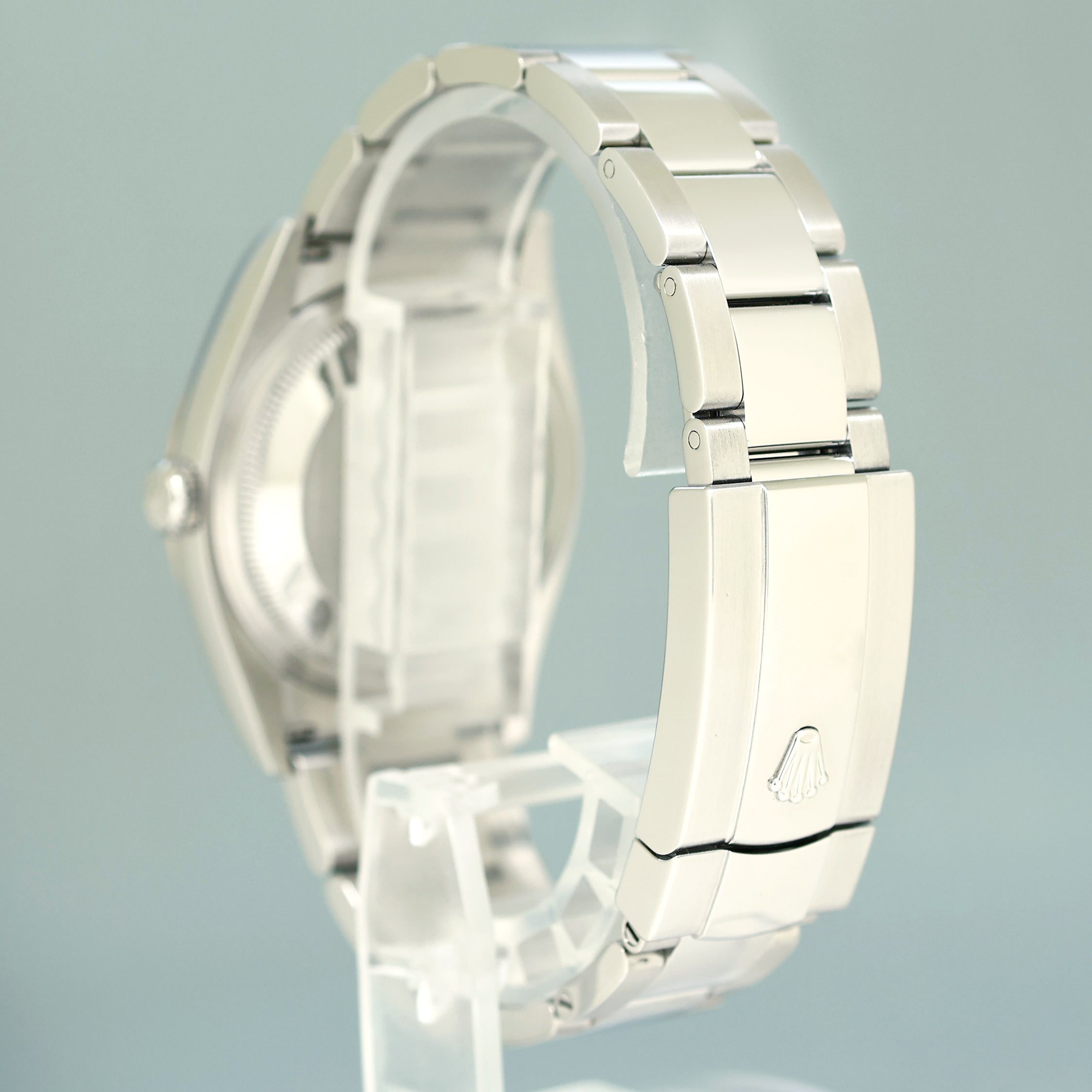 2022 MINT Rolex DateJust 36mm Wimbledon Stick 126234 Steel Oyster White Gold Watch