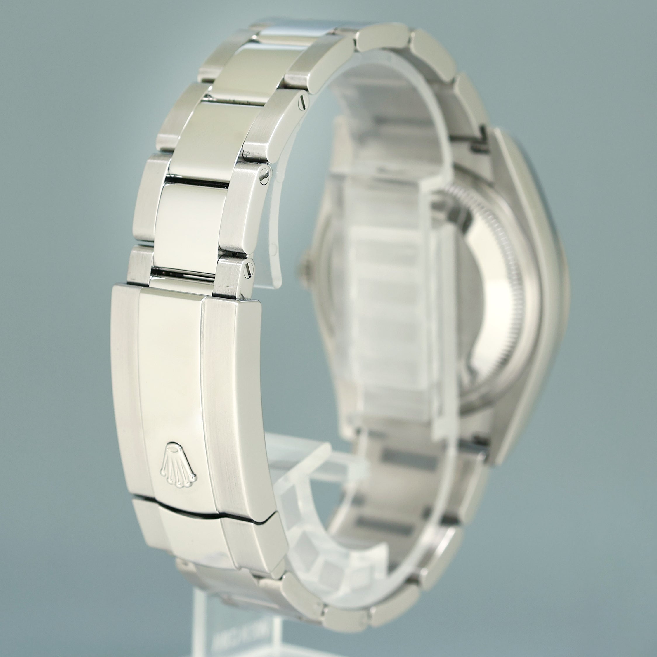 2022 MINT Rolex DateJust 36mm Wimbledon Stick 126234 Steel Oyster White Gold Watch