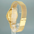 MINT Rolex Cellini Champagne Diamond Dial Yellow Gold 37mm Mesh 6623 Watch Box