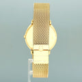MINT Rolex Cellini Champagne Diamond Dial Yellow Gold 37mm Mesh 6623 Watch Box
