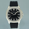 MINT PAPERS Patek Philippe Steel Aquanaut Black Rubber JUMBO 5065 38mm Watch Box