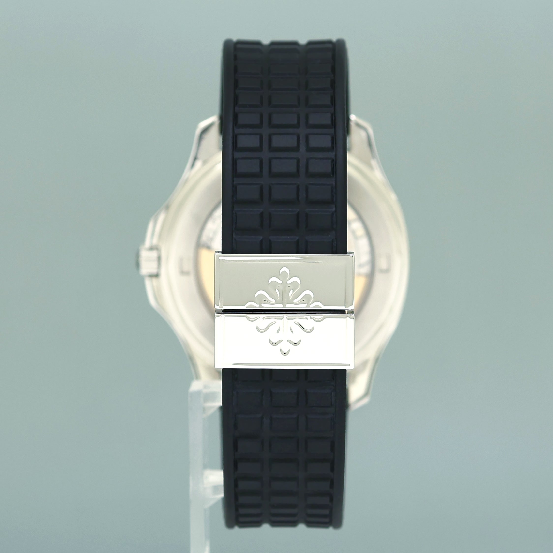 MINT PAPERS Patek Philippe Steel Aquanaut Black Rubber JUMBO 5065 38mm Watch Box