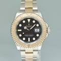 MINT PAPERS 40mm Rolex Yacht-Master 116621 Black Rose Gold Steel Two Tone Watch Box