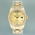 MINT Rolex Masterpiece Day Date 18948 Jubilee MOP Diamond Tridor Rose Gold Watch