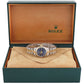 Ladies Rolex Oyster Perpetual 6718 Two Tone Jubilee Gold Steel Blue Watch Box