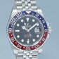 PAPERS 2024 NEW Rolex GMT Master PEPSI Red Blue Jubilee Ceramic 126710BLRO Watch