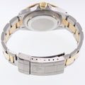 PAPERS 2000 Rolex Submariner 16613 Gold Steel Two Tone Sunburst Blue Watch