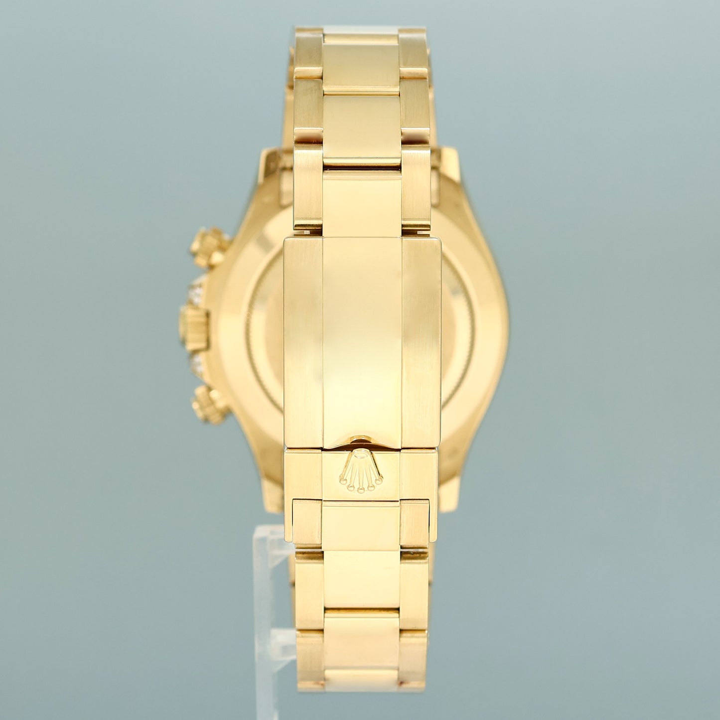 MINT Papers Rolex Daytona 116598RBOW Yellow Gold Rainbow Diamond Sapphire Watch Box