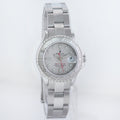 2003 PAPERS MINT Ladies Rolex Yacht-Master Steel 169622 29mm Platinum Watch Box